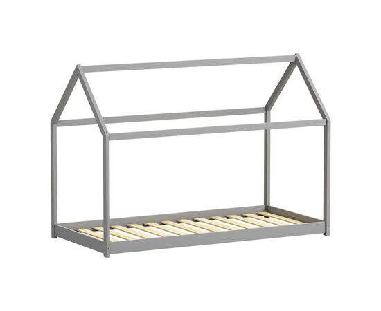 Παιδικό κρεβάτι Nino τ. Montessori pakoworld ξύλο πεύκου σε γκρι απόχρωση 90x190εκ - ΠΑΙΔΙΚΟ ΔΩΜΑΤΙΟ στο Milonadakis.gr