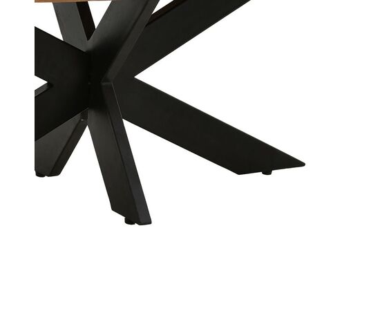 Τραπέζι σαλονιού Fardy pakoworld μασίφ ξύλο ακακίας σε φυσική απόχρωση με μαύρα μεταλλικά πόδια 120x60x45εκ - ΤΡΑΠΕΖΑΚΙΑ ΣΑΛΟΝΙΟΥ στο Milonadakis.gr