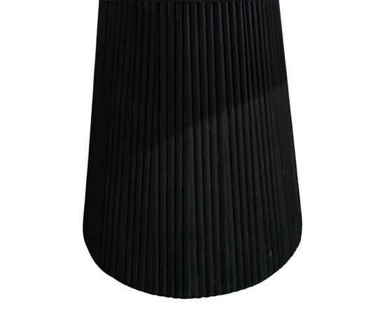 Τραπέζι Canicule pakoworld μασίφ ξύλο ακακίας σε μαύρη απόχρωση Φ120x75εκ - ΤΡΑΠΕΖΙΑ ΚΟΥΖΙΝΑΣ στο Milonadakis.gr