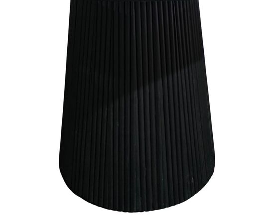 Τραπέζι σαλονιού Canicule I pakoworld μασίφ ξύλο ακακίας σε μαύρη απόχρωση Φ80x40εκ - ΤΡΑΠΕΖΑΚΙΑ ΣΑΛΟΝΙΟΥ στο Milonadakis.gr