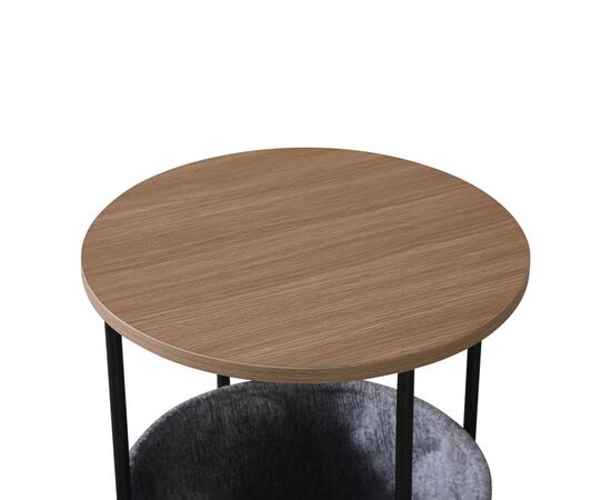 Βοηθητικό τραπέζι Fredami pakoworld sonoma Φ40x50εκ - ΒΟΗΘΗΤΙΚΑ ΤΡΑΠΕΖΑΚΙΑ στο Milonadakis.gr