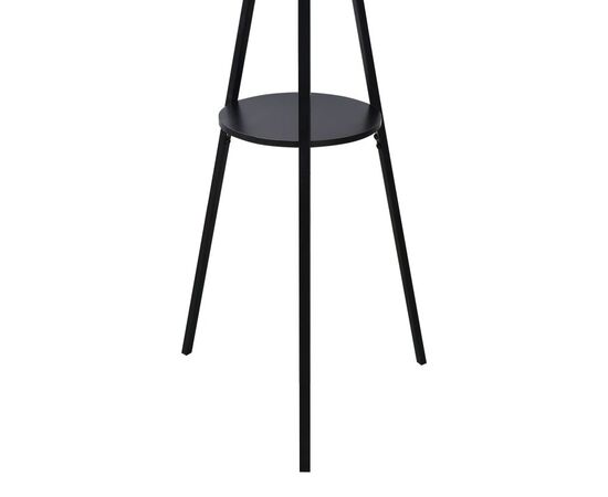 Καλόγερος Denner pakoworld μέταλλο σε μαύρη απόχρωση 48.5x48.5x180εκ - ΚΑΛΟΓΕΡΟΙ - ΚΡΕΜΑΣΤΡΕΣ στο Milonadakis.gr