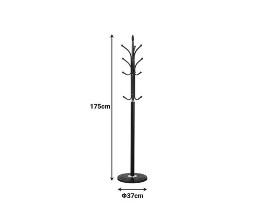 Καλόγερος Keleste pakoworld μέταλλο σε μαύρη απόχρωση Φ37x175εκ - ΚΑΛΟΓΕΡΟΙ - ΚΡΕΜΑΣΤΡΕΣ στο Milonadakis.gr