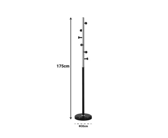 Καλόγερος Sinem pakoworld μέταλλο σε λευκή-φυσική απόχρωση Φ30x175εκ - ΚΑΛΟΓΕΡΟΙ - ΚΡΕΜΑΣΤΡΕΣ στο Milonadakis.gr