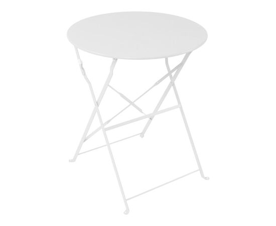 Τραπεζαρία Bistro pakoworld σετ 3τεμ μεταλλική αναδιπλούμενη σε λευκή απόχρωση Φ60x71εκ - ΣΕΤ ΤΡΑΠΕΖΑΡΙΕΣ στο Milonadakis.gr