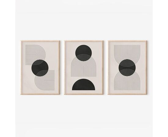 Πίνακας Blomel  pakoworld τρίπτυχος με ψηφιακή εκτύπωση και πλαίσιο 33x1.5x48εκ - ΠΙΝΑΚΕΣ στο Milonadakis.gr