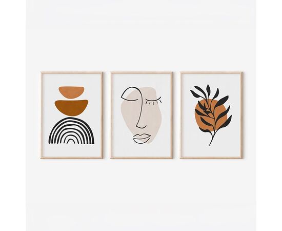 Πίνακας Dremfia  pakoworld τρίπτυχος με ψηφιακή εκτύπωση και πλαίσιο 33x1.5x48εκ - ΠΙΝΑΚΕΣ στο Milonadakis.gr