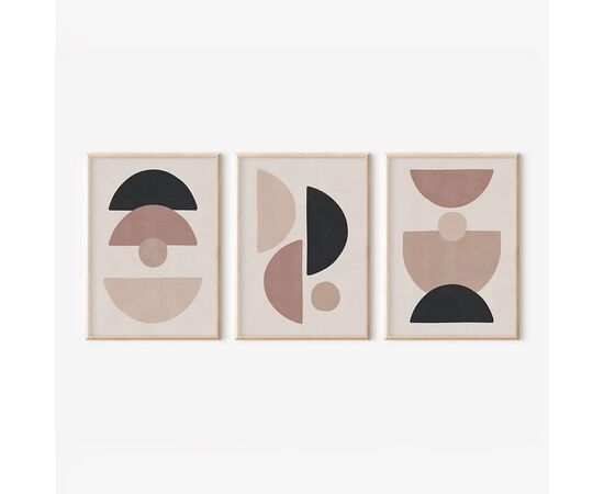 Πίνακας Veyra  pakoworld τρίπτυχος με ψηφιακή εκτύπωση και πλαίσιο 33x1.5x48εκ - ΠΙΝΑΚΕΣ στο Milonadakis.gr