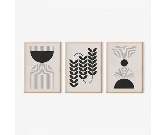 Πίνακας Vanta  pakoworld τρίπτυχος με ψηφιακή εκτύπωση και πλαίσιο 33x1.5x48εκ - ΠΙΝΑΚΕΣ στο Milonadakis.gr