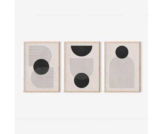 Πίνακας Caldra  pakoworld τρίπτυχος με ψηφιακή εκτύπωση και πλαίσιο 33x1.5x48εκ - ΠΙΝΑΚΕΣ στο Milonadakis.gr