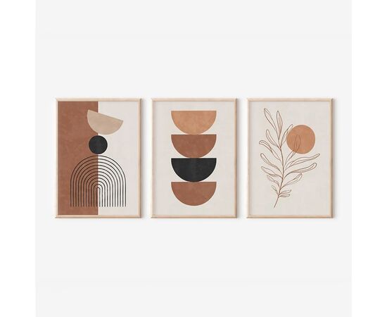 Πίνακας Mistel pakoworld τρίπτυχος με ψηφιακή εκτύπωση και πλαίσιο 33x1.5x48εκ - ΠΙΝΑΚΕΣ στο Milonadakis.gr