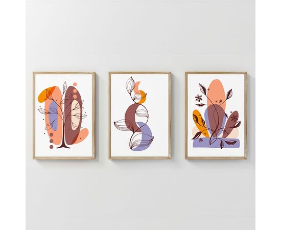 Πίνακας Viora pakoworld τρίπτυχος με ψηφιακή εκτύπωση και πλαίσιο 33x1.5x48εκ - ΠΙΝΑΚΕΣ στο Milonadakis.gr