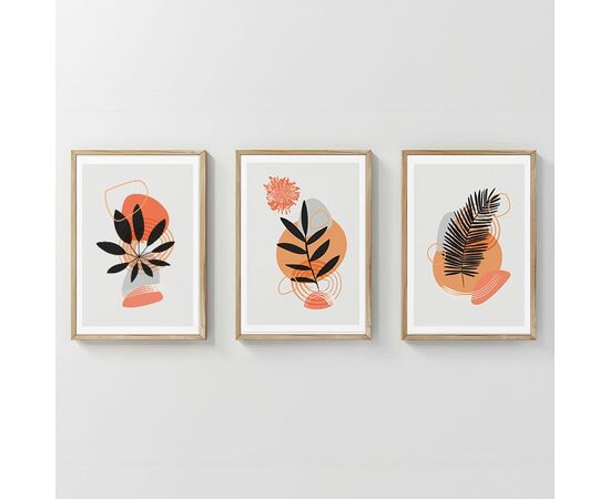 Πίνακας Virel pakoworld τρίπτυχος με ψηφιακή εκτύπωση και πλαίσιο 33x1.5x48εκ - ΠΙΝΑΚΕΣ στο Milonadakis.gr