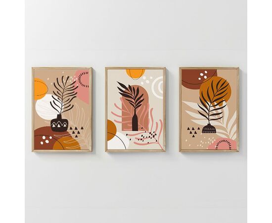 Πίνακας Nyxen pakoworld τρίπτυχος με ψηφιακή εκτύπωση και πλαίσιο 33x1.5x48εκ - ΠΙΝΑΚΕΣ στο Milonadakis.gr