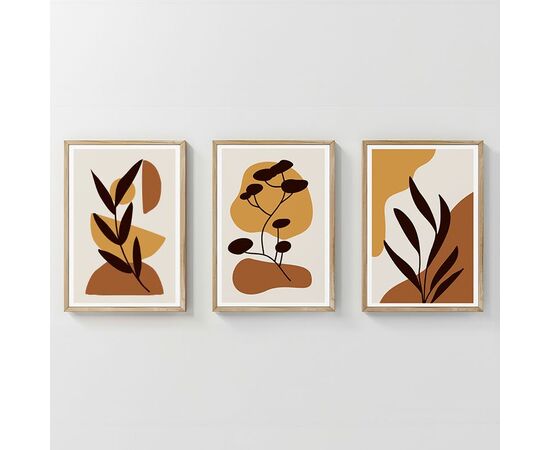 Πίνακας Oriv pakoworld τρίπτυχος με ψηφιακή εκτύπωση και πλαίσιο 33x1.5x48εκ - ΠΙΝΑΚΕΣ στο Milonadakis.gr