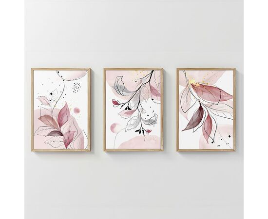 Πίνακας Dralis pakoworld τρίπτυχος με ψηφιακή εκτύπωση και πλαίσιο 33x1.5x48εκ - ΠΙΝΑΚΕΣ στο Milonadakis.gr