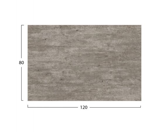 ΕΠΙΦΑΝΕΙΑ ΤΡΑΠΕΖΙΟΥ HPL ΟΡΘΟΓΩΝΙΑ HM5840.37 CONCRETE 120x80εκ. - ΚΑΠΑΚΙΑ HPL στο Milonadakis.gr