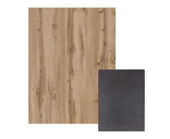 ΕΠΙΦΑΝΕΙΑ ΤΡΑΠΕΖΙΟΥ HPL ΟΡΘΟΓΩΝΙΑ HM6350.36 SONAMA OAK 60x80εκ. - ΚΑΠΑΚΙΑ HPL στο Milonadakis.gr