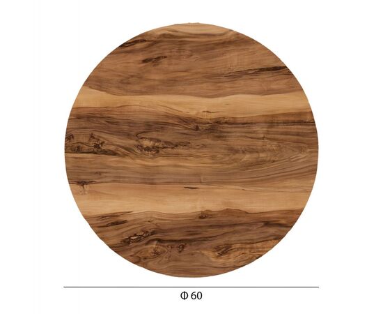 ΕΠΙΦΑΝΕΙΑ ΤΡΑΠΕΖΙΟΥ HPL ΣΤΡΟΓΓΥΛΗ HM5841.30 INDIAN SHESHAM Φ60εκ. - ΚΑΠΑΚΙΑ HPL στο Milonadakis.gr