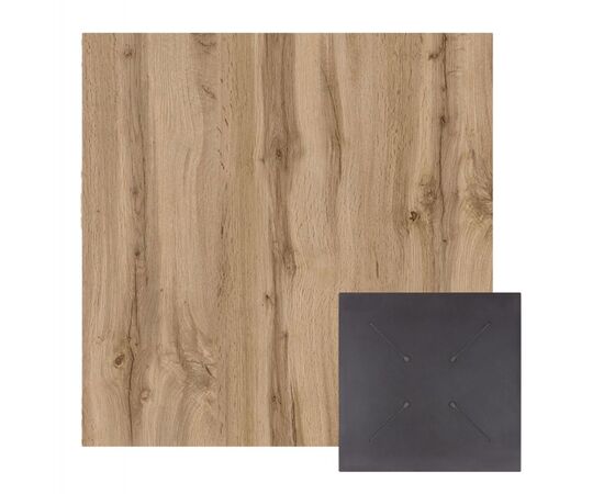 ΕΠΙΦΑΝΕΙΑ ΤΡΑΠΕΖΙΟΥ HPL ΤΕΤΡΑΓΩΝΗ HM5839.36 SONAMA OAK 80x80εκ. - ΚΑΠΑΚΙΑ HPL στο Milonadakis.gr