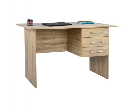 ΓΡΑΦΕΙΟ ΜΕΛΑΜΙΝΗΣ ENSLEY HM2029.02 ΜΕ 3 ΣΥΡΤΑΡΙΑ SONAMA 120X60X76 εκ. - ΓΡΑΦΕΙΑ στο Milonadakis.gr