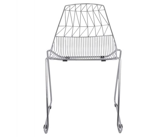 ΚΑΡΕΚΛΑ ΜΕΤΑΛΛΙΚΗ ΑΣΗΜΙ ICARUS HM8010.10 54x57x79cm - ΚΑΡΕΚΛΕΣ - ΠΟΛΥΘΡΟΝΕΣ ΕΣ. στο Milonadakis.gr