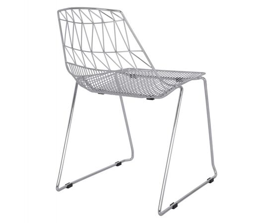 ΚΑΡΕΚΛΑ ΜΕΤΑΛΛΙΚΗ ΑΣΗΜΙ ICARUS HM8010.10 54x57x79cm - ΚΑΡΕΚΛΕΣ - ΠΟΛΥΘΡΟΝΕΣ ΕΣ. στο Milonadakis.gr