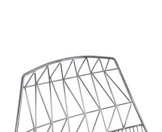 ΚΑΡΕΚΛΑ ΜΕΤΑΛΛΙΚΗ ΑΣΗΜΙ ICARUS HM8010.10 54x57x79cm - ΚΑΡΕΚΛΕΣ - ΠΟΛΥΘΡΟΝΕΣ ΕΣ. στο Milonadakis.gr