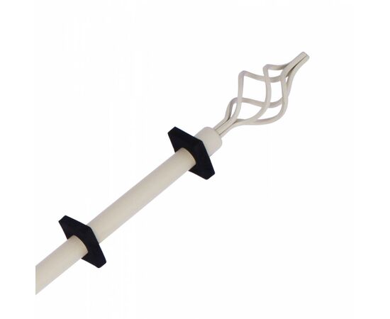 ΚΟΥΡΤΙΝΟΞΥΛΟ 110-210cm HM11280.02 ΜΕΤΑΛΛΙΚΟ ΠΤΥΣ/ΝΟ IVORY Ε-0316 ΓΥΡΙΣΤΟ - ΣΤΟΡΙΑ - ΚΟΥΡΤΙΝΕΣ - ΚΟΥΡΤΙΝΟΞΥΛΑ - ΚΟΥΝΟΥΠΙΕΡΕΣ στο Milonadakis.gr