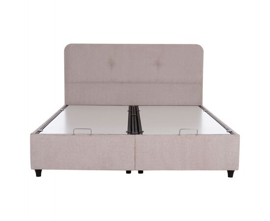 ΚΡΕΒΑΤΙ ΜΕ ΑΠΟΘ.ΧΩΡΟ DOLORES HM631.32 ΜΠΕΖ ΥΦΑΣΜΑ- ΓΙΑ ΣΤΡΩΜΑ 160x200εκ - ΚΡΕΒΑΤΙΑ στο Milonadakis.gr