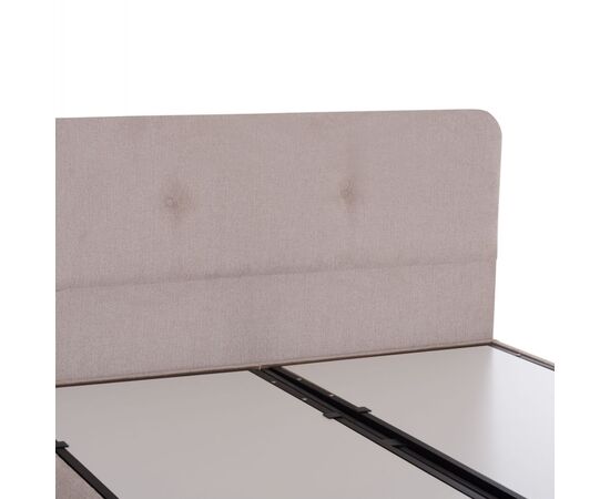 ΚΡΕΒΑΤΙ ΜΕ ΑΠΟΘ.ΧΩΡΟ DOLORES HM631.32 ΜΠΕΖ ΥΦΑΣΜΑ- ΓΙΑ ΣΤΡΩΜΑ 160x200εκ - ΚΡΕΒΑΤΙΑ στο Milonadakis.gr