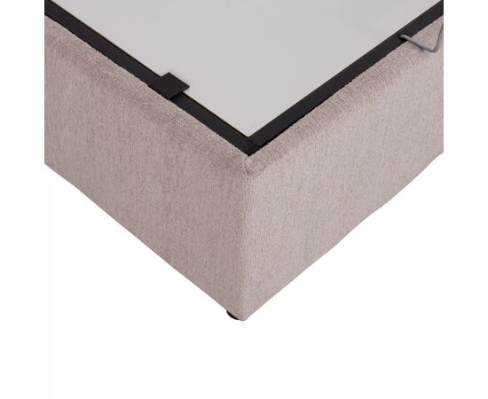 ΚΡΕΒΑΤΙ ΜΕ ΑΠΟΘ.ΧΩΡΟ DOLORES HM631.32 ΜΠΕΖ ΥΦΑΣΜΑ- ΓΙΑ ΣΤΡΩΜΑ 160x200εκ - ΚΡΕΒΑΤΙΑ στο Milonadakis.gr