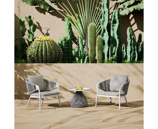 ΠΟΛΥΘΡΟΝΑ ΑΛΟΥΜΙΝΙΟΥ XANTION ΗM6471.02 ΜΕ ΣΧΟΙΝΙ & ΜΑΞΙΛΑΡΙΑ--ΛΕΥΚΟ 71,5x77x70,5Υεκ - ΚΑΡΕΚΛΕΣ - ΠΟΛΥΘΡΟΝΕΣ στο Milonadakis.gr