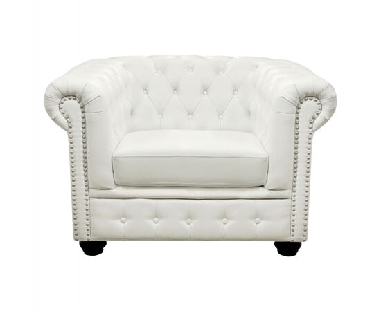 ΠΟΛΥΘΡΟΝΑ T.CHESTERFIELD POLINA HM3011.02 PU ΛΕΥΚΟ ΜΑΤ 110x90x73Y εκ. - ΚΑΡΕΚΛΕΣ - ΠΟΛΥΘΡΟΝΕΣ ΕΣ. στο Milonadakis.gr