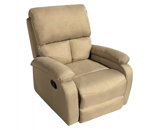 ΠΟΛΥΘΡΟΝΑ RELAX DIONI HM3296.03 ΜΠΕΖ ΥΦΑΣΜΑ 81x94x97Υεκ. - ΚΑΡΕΚΛΕΣ - ΠΟΛΥΘΡΟΝΕΣ ΕΣ. στο Milonadakis.gr