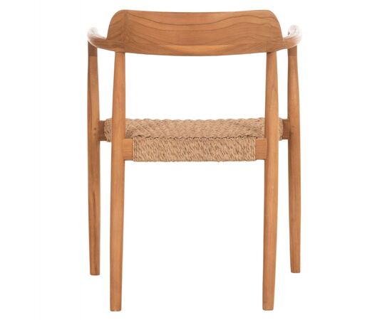 ΠΟΛΥΘΡΟΝΑ ΤΡΑΠΕΖΑΡΙΑΣ ROBBY HM18350 ΞΥΛΟ TEAK & ΣΧΟΙΝΙ VIRO ΦΥΣΙΚΟ 55x50x71Υεκ. - ΚΑΡΕΚΛΕΣ - ΠΟΛΥΘΡΟΝΕΣ ΕΣ. στο Milonadakis.gr