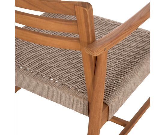 ΠΟΛΥΘΡΟΝΑ ΤΡΑΠΕΖΑΡΙΑΣ ROBIN HM18351 ΞΥΛΟ TEAK & ΣΧΟΙΝΙ VIRO ΦΥΣΙΚΟ 53,5x60x78Υεκ - ΚΑΡΕΚΛΕΣ - ΠΟΛΥΘΡΟΝΕΣ ΕΣ. στο Milonadakis.gr