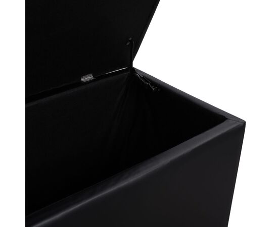 ΣΚΑΜΠΟ PU ΜΕ ΑΠΟΘΗΚΕΥΤΙΚΟ ΧΩΡΟ TRISCUBE ΜΑΥΡΟ HM223.01 121x51.5x50Υ εκ. - ΠΟΥΦ - ΣΚΑΜΠΟ - ΜΠΑΟΥΛΟ στο Milonadakis.gr