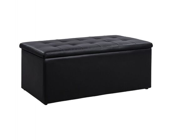 ΣΚΑΜΠΟ PU ΜΕ ΑΠΟΘΗΚΕΥΤΙΚΟ ΧΩΡΟ TRISCUBE ΜΑΥΡΟ HM223.01 121x51.5x50Υ εκ. - ΠΟΥΦ - ΣΚΑΜΠΟ - ΜΠΑΟΥΛΟ στο Milonadakis.gr