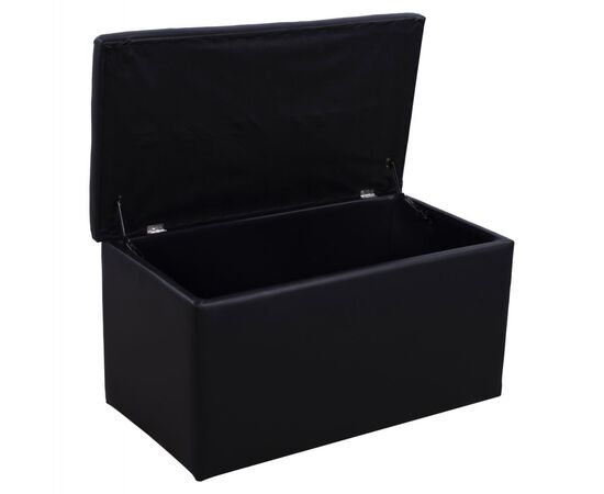 ΣΚΑΜΠΟ-ΜΠΑΟΥΛΟ PU ΜΕ ΑΠΟΘΗΚΕΥΤΙΚΟ ΧΩΡΟ PUNK ΜΑΥΡΟ HM279.01 90x50x52Υ εκ. - ΠΟΥΦ - ΣΚΑΜΠΟ - ΜΠΑΟΥΛΟ στο Milonadakis.gr