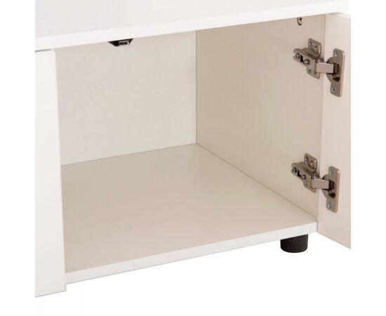 ΣΥΝΘΕΣΗ ΤΗΛΕΟΡΑΣΗΣ DORT HM18076.01 ΜΕΛΑΜΙΝΗ ΣΕ ΣΟΝΑΜΑ-ΛΕΥΚΟ 249.5x42.2x199.5Υεκ - ΕΠΙΠΛΑ ΤΗΛΕΟΡΑΣΗΣ στο Milonadakis.gr