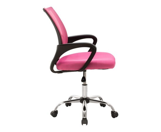 Καρέκλα γραφείου Berto II pakoworld με ανάκλιση ύφασμα mesh σε ροζ απόχρωση 60x48x85-95εκ - ΚΑΡΕΚΛΕΣ ΓΡΑΦΕΙΟΥ στο Milonadakis.gr