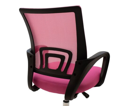 Καρέκλα γραφείου Berto II pakoworld με ανάκλιση ύφασμα mesh σε ροζ απόχρωση 60x48x85-95εκ - ΚΑΡΕΚΛΕΣ ΓΡΑΦΕΙΟΥ στο Milonadakis.gr