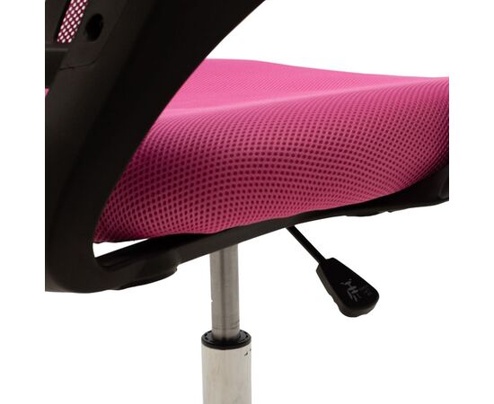 Καρέκλα γραφείου Berto II pakoworld με ανάκλιση ύφασμα mesh σε ροζ απόχρωση 60x48x85-95εκ - ΚΑΡΕΚΛΕΣ ΓΡΑΦΕΙΟΥ στο Milonadakis.gr