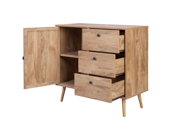 Μπουφές Oslo pakoworld σε sonoma απόχρωση 85x39x79εκ - ΜΠΟΥΦΕΔΕΣ-ΚΟΝΣΟΛΕΣ στο Milonadakis.gr