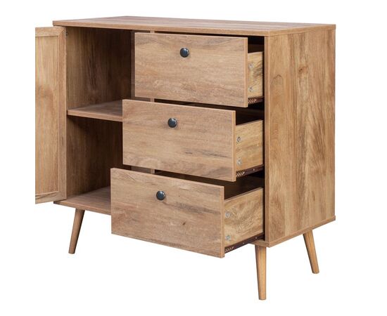 Μπουφές Oslo pakoworld σε sonoma απόχρωση 85x39x79εκ - ΜΠΟΥΦΕΔΕΣ-ΚΟΝΣΟΛΕΣ στο Milonadakis.gr