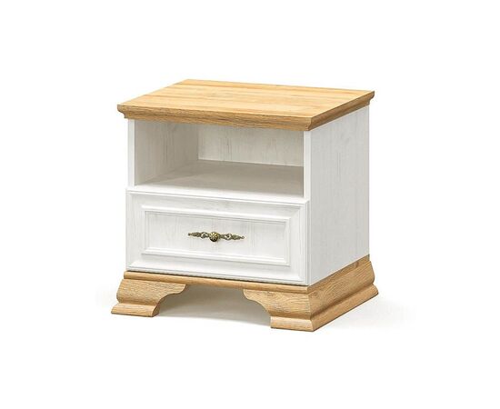 Σετ Κρεβατοκάμαρας Jaden με Κρεβάτι oak -λευκό 160x200εκ Σετ 4τεμ - ΚΡΕΒΑΤΙΑ στο Milonadakis.gr