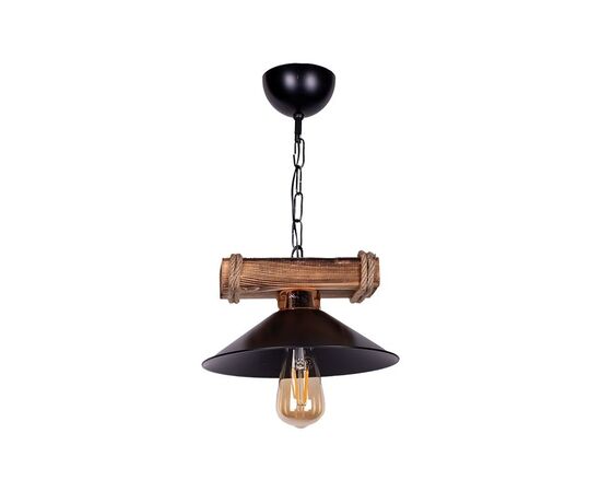 Φωτιστικό οροφής Arique pakoworld Ε27 μέταλλο μαύρο Φ25x70εκ - ΦΩΤΙΣΤΙΚΑ ΟΡΟΦΗΣ στο Milonadakis.gr