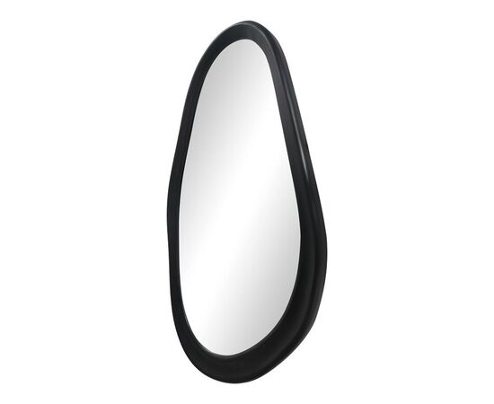 Καθρέπτης οβάλ Baloa pakoworld mdf σε μαύρη απόχρωση 44x4x80εκ - ΚΑΘΡΕΠΤΕΣ στο Milonadakis.gr
