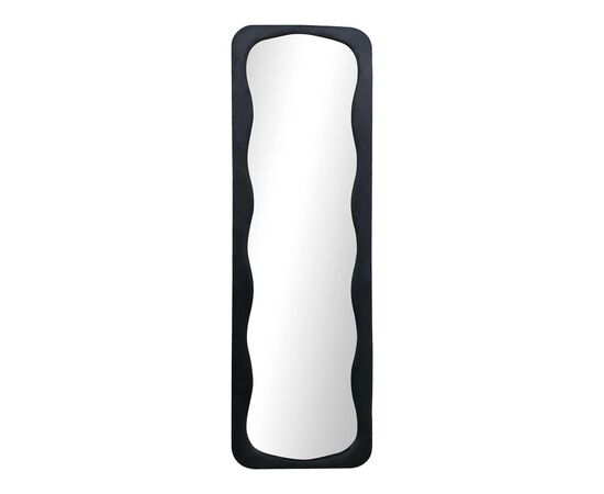 Καθρέπτης Lezour pakoworld βελούδο σε μαύρη απόχρωση 50x5x170εκ - ΚΑΘΡΕΠΤΕΣ στο Milonadakis.gr